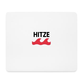 Hitzewelle – Sommer am Limit - Mousepad (Querformat) - Weiß - Vorne