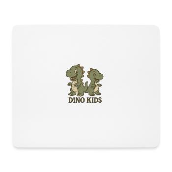 Niedliche Dino-Kinder Design - Mousepad (Querformat) - Weiß - Vorne