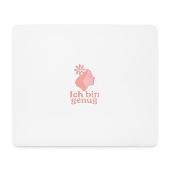 Prendre soin de soi - Tapis de souris (format paysage) - blanc - Devant