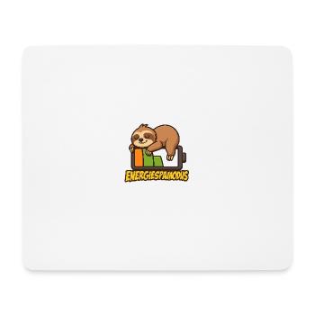 Niedlicher Faultier Energiesparlogo - Mousepad (Querformat) - Weiß - Vorne