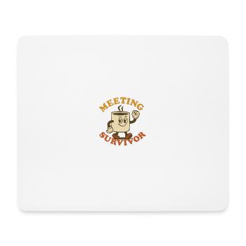 Treffen mit Überlebenden - Mousepad (Querformat) - Weiß - Vorne