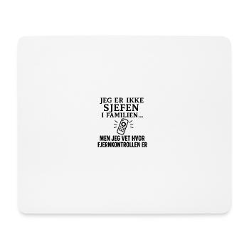 Humorvolles FamilienhumorDesign - Mousepad (Querformat) - Weiß - Vorne