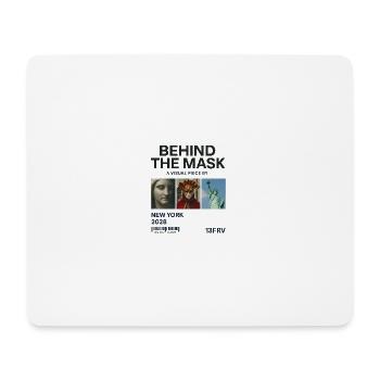 Behind the Mask: New York 2028 - Mouse Pad (horizontal) - white - Front