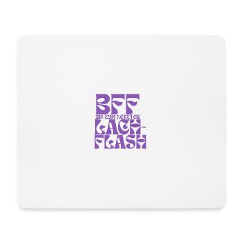 BFF - Friendship - Best Friends - Mouse Pad (horizontal) - white - Front