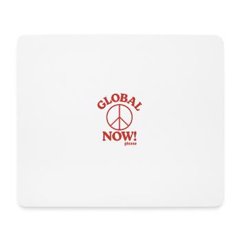 Friede - Mousepad (Querformat) - Weiß - Vorne