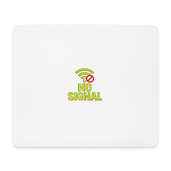 Glitch Tech Design - Mouse Pad (horizontal) - white - Front