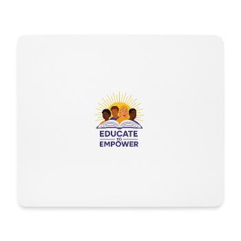 Sunlit Diversity Educational Illustration - Mouse Pad (horizontal) - white - Front