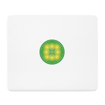 LimeWire old - Shirtdesign Unisex - Mousepad (Querformat) - Weiß - Vorne