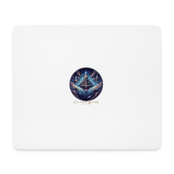 Heavenly castle in space - Mouse Pad (horizontal) - white - Front