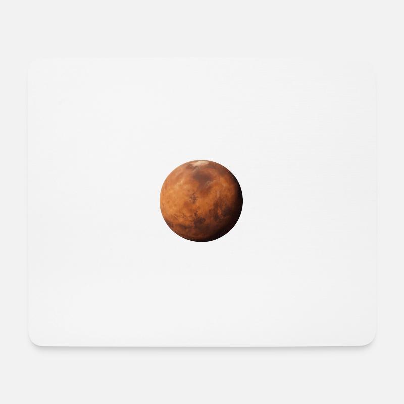 Mars - Planet Mars - Mouse Pad (horizontal) - white