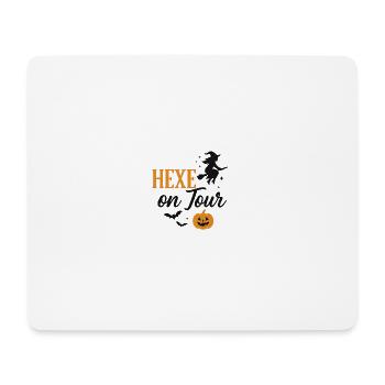 Witch on Halloween Autumn Cut - Mouse Pad (horizontal) - white - Front