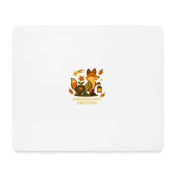 Gemeinsam_dur_jeden_Strum - Mouse Pad (horizontal) - white - Front