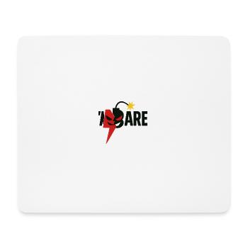Design des Protests mit nuklearem Lächeln - Mousepad (Querformat) - Weiß - Vorne