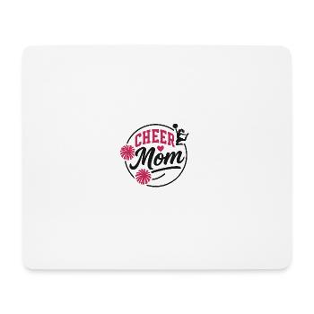  Cheer Mom Illustration - Mousepad (Querformat) - Weiß - Vorne