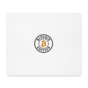 Édition Bitcoin - Tapis de souris (format paysage) - blanc - Devant