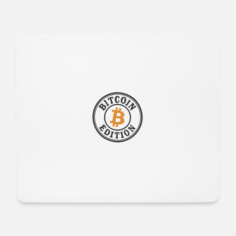 Bitcoin Edition - Mousepad (Querformat) - Weiß