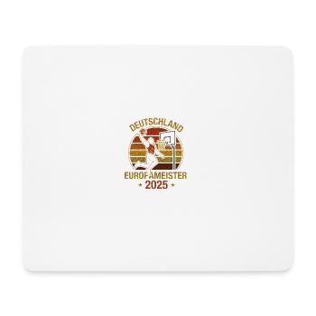 European Basketball Champion 2025 super cool - Mouse Pad (horizontal) - white - Front