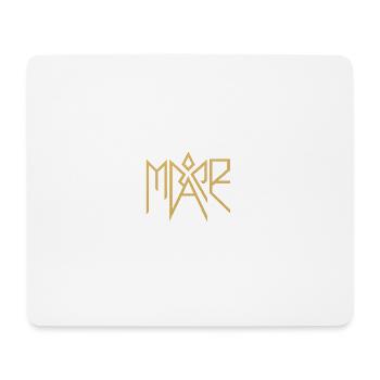 Mare Gold Glyph Logo - Tapis de souris (format paysage) - blanc - Devant