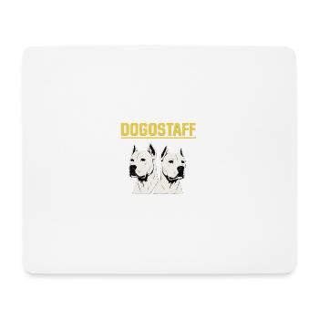 DOGOSTAFF Double Dogs Graphic - Mouse Pad (horizontal) - white - Front