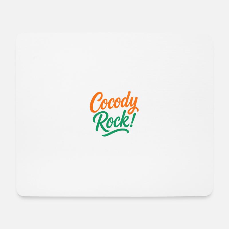 Cocody Rock - Mouse Pad (horizontal) - white