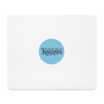 martin-pêcheur - Tapis de souris (format paysage) - blanc - Devant