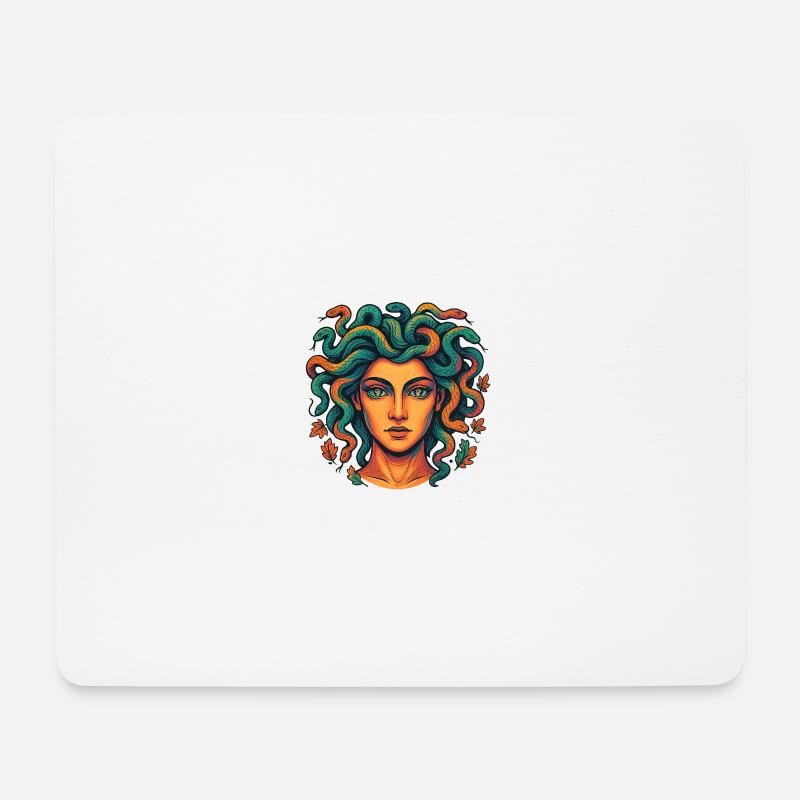 Medusa - Mouse Pad (horizontal) - white