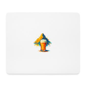 Beer Summit Color Explosion - Mouse Pad (horizontal) - white - Front