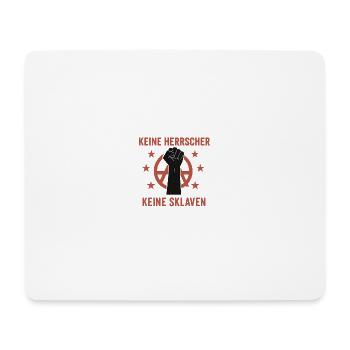 Pas de règles - Tapis de souris (format paysage) - blanc - Devant
