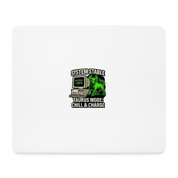 System Stable Taurus Mode Chill & Charge - Mouse Pad (horizontal) - white - Front