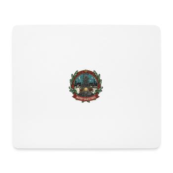 Scintillement de lanterne : Pays des merveilles hivernal - Tapis de souris (format paysage) - blanc - Devant