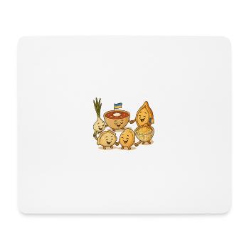 Gift of Cultures - Mouse Pad (horizontal) - white - Front
