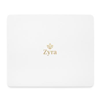 Zyra Goldblatt-Logo - Mousepad (Querformat) - Weiß - Vorne