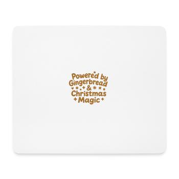 Gingerbread Christmas Magic - Mouse Pad (horizontal) - white - Front