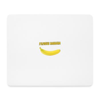 Famous Banana - Mouse Pad (horizontal) - white - Front