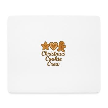 Équipe Biscuit Noël - Tapis de souris (format paysage) - blanc - Devant