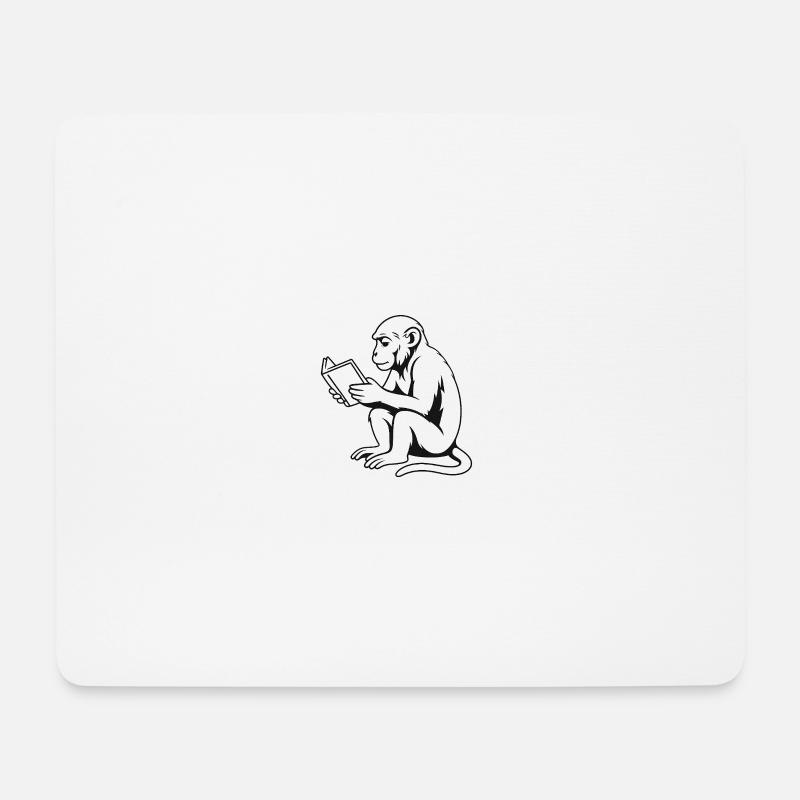 Monkey Minded - Mouse Pad (horizontal) - white