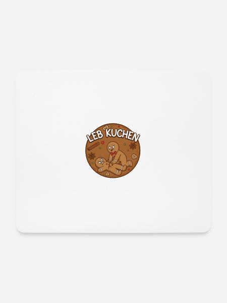 Gingerbread Love Rescue - Mouse Pad (horizontal) - white