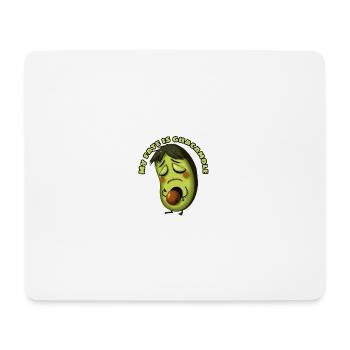 Avocado Schicksal Guacamole Meme - Mousepad (Querformat) - Weiß - Vorne