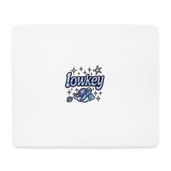 Lowkey Schildkröte auf Wolke - Mousepad (Querformat) - Weiß - Vorne