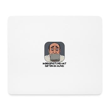 Screen Focus Cartoon - Mouse Pad (horizontal) - white - Front