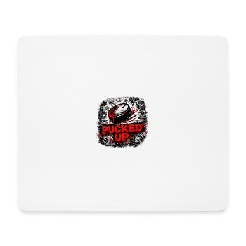 Pucked Up Graffiti Punk - Mouse Pad (horizontal) - white - Front
