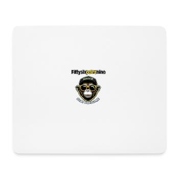 Fiftysixpointnine - Mouse Pad (horizontal) - white - Front