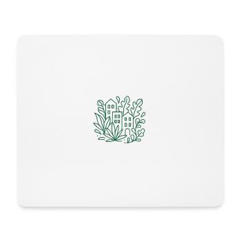Urban city gardens - Mouse Pad (horizontal) - white - Front