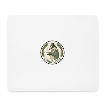 Le Club de Thé Gentlebadger - Tapis de souris (format paysage) - blanc - Devant