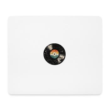 Retro Vinyl - Mouse Pad (horizontal) - white - Front