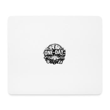 One-Day Roadtrip Zeitreise - Mousepad (Querformat) - Weiß - Vorne