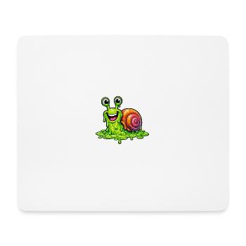 Tu me rends de la slime - Tapis de souris (format paysage) - blanc - Devant