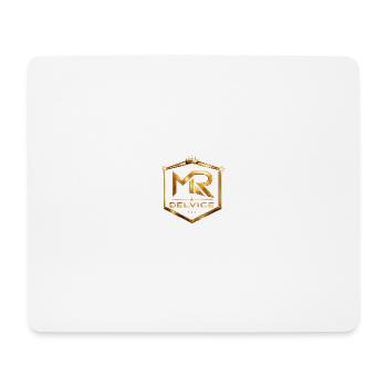 MR Delvice Golden Emblem - Mouse Pad (horizontal) - white - Front