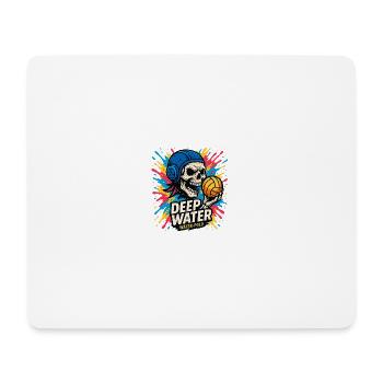 Crane DEEPWATER Wasserball - Mousepad (Querformat) - Weiß - Vorne