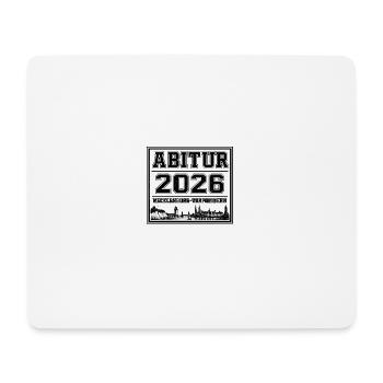 Abitur-2026-MeckPom - Mousepad (Querformat) - Weiß - Vorne